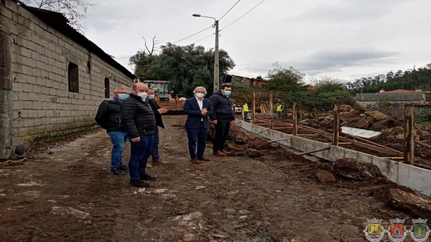 Vereador das Freguesias  visita obras em curso 