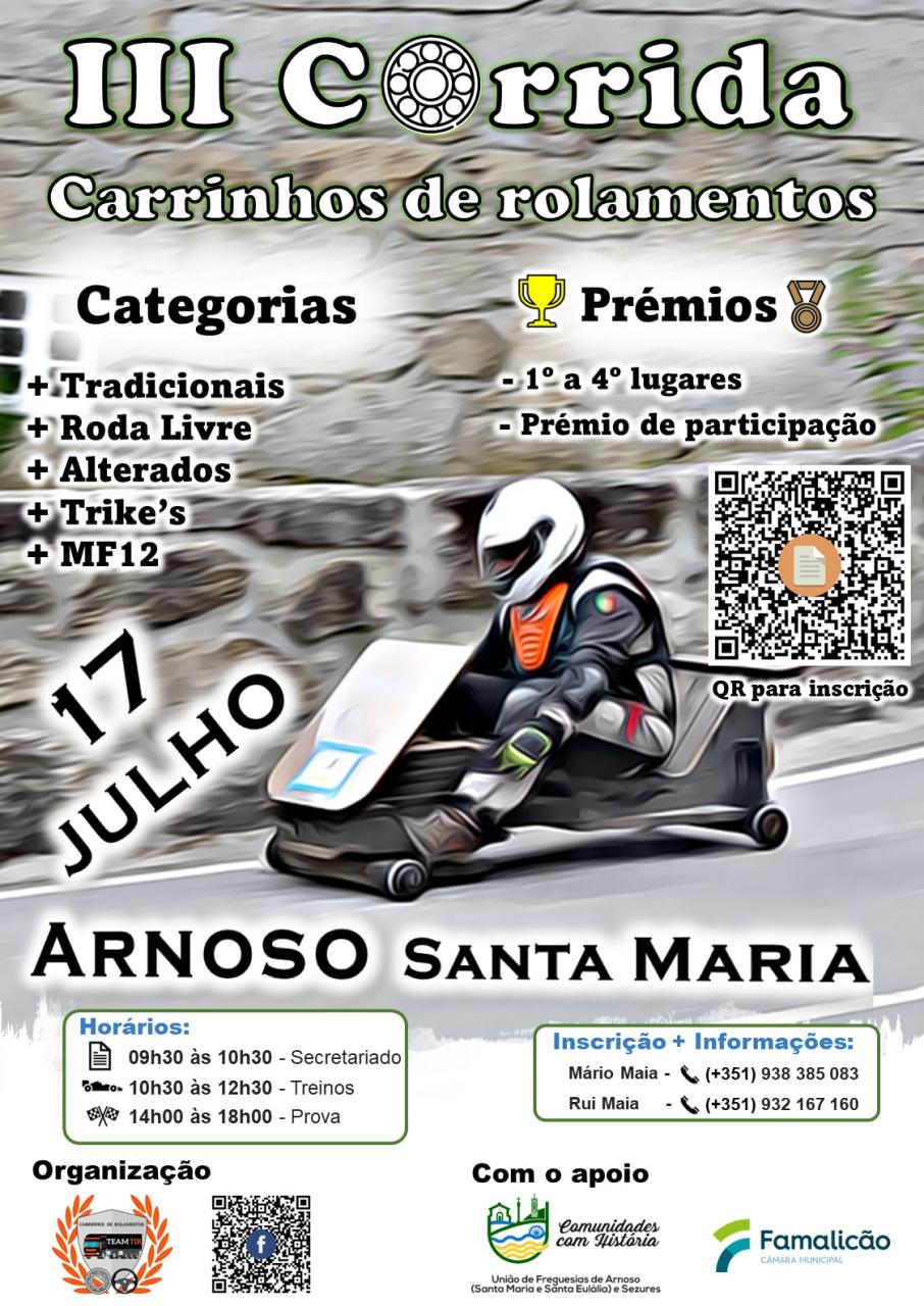 III Corrida de Carrinhos de Rolamentos 