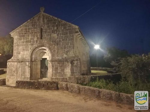 Iluminação pública na zona envolvente ao Mosteiro de Santo Amaro